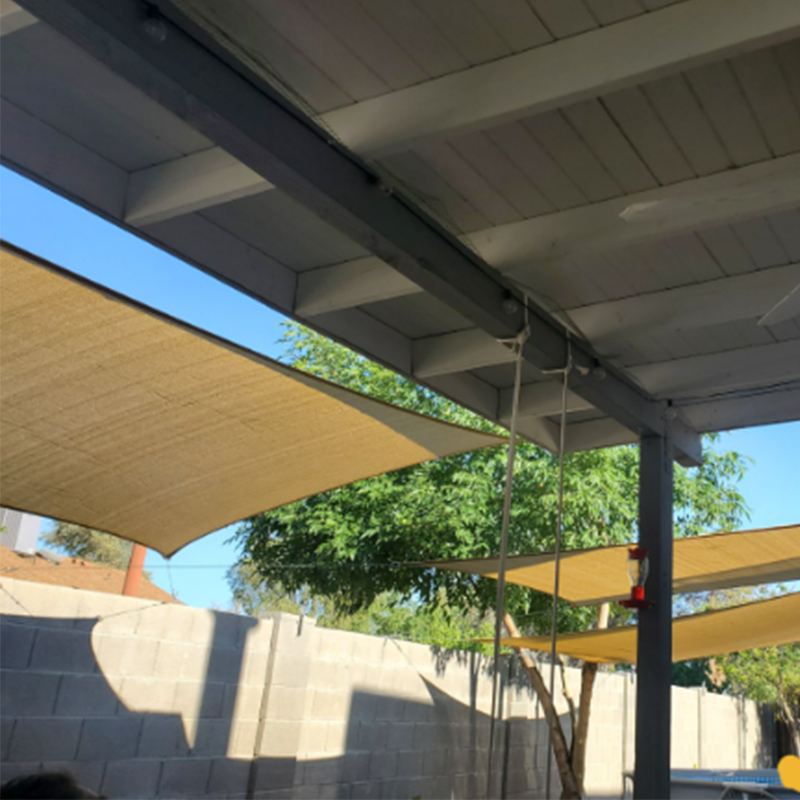 Како да поставите мрежа за сонце